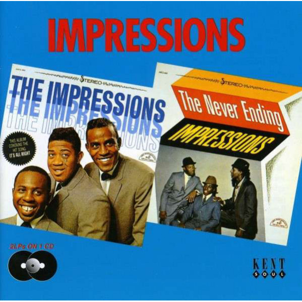 The Impressions/The Never Ending Impressions - The Impressions - CD