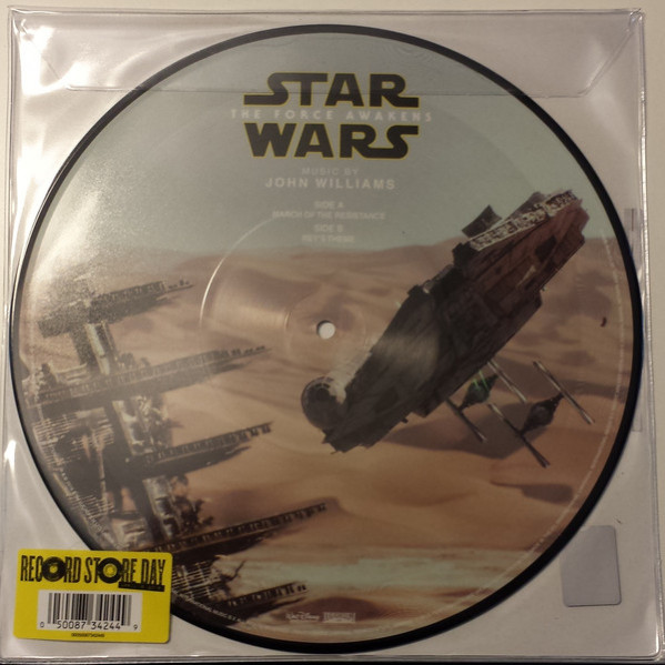 Star Wars: The Force Awakens (March Of The Resistance / Rey's Theme) - John Williams - 10"