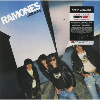 Leave Home (Remastered) - Ramones - LP