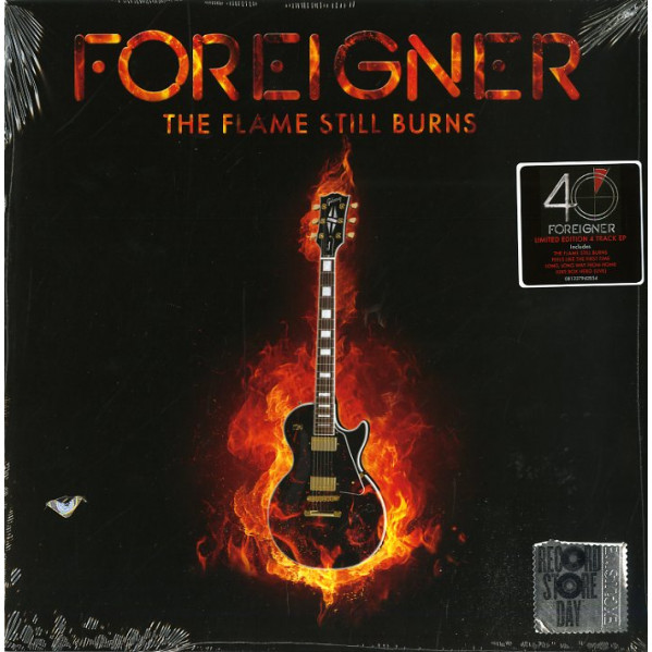 The Flame Still Burns - Foreigner - LP