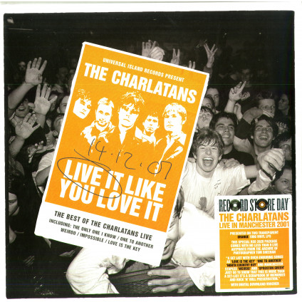 Live It Like You Love It (Rsd 2020) - Charlatans - LP