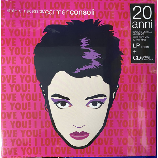 Stato Di Necessita' - Carmen Consoli - LP+CD