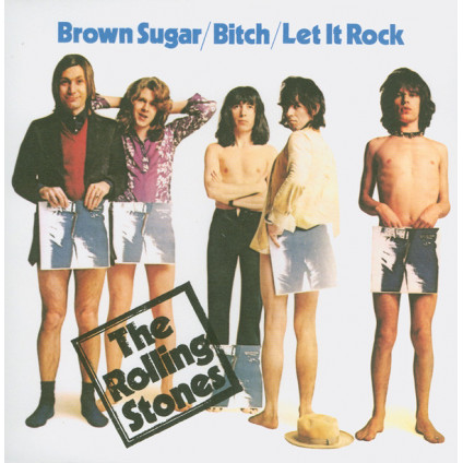 Brown Sugar / Bitch / Let It Rock - The Rolling Stones - 7"