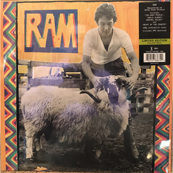 Ram - Paul And Linda McCartney - LP