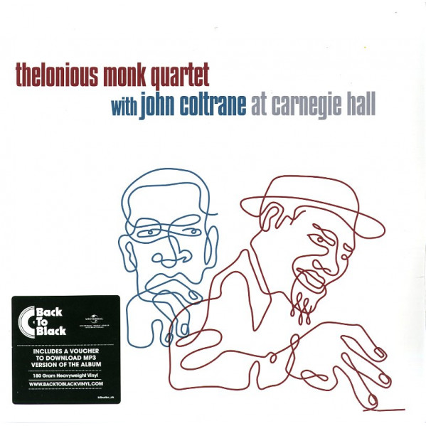 At Carnegie Hall - Monk Thelonious & Coltrane John - LP