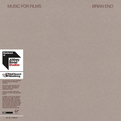 Music For Films (Rimasterizzato 180 Gr. Limited Edt. Gatefold E Download Voucher - Eno Brian - LP