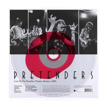 Live! At The Paradise Theater Boston 1980 (Vinyl Clear Limited Edt.) (Rsd 2020) - Pretenders - LP