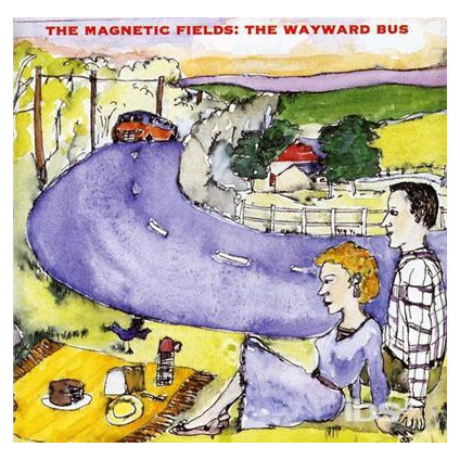 Wayward Bus / Distant Plastic Trees - Magnetic Fields - LP