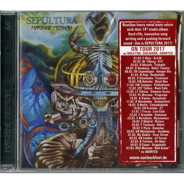 Machine Messiah - Sepultura - CD