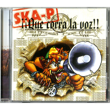 Que Corra La Voz !!! - Ska-P - CD
