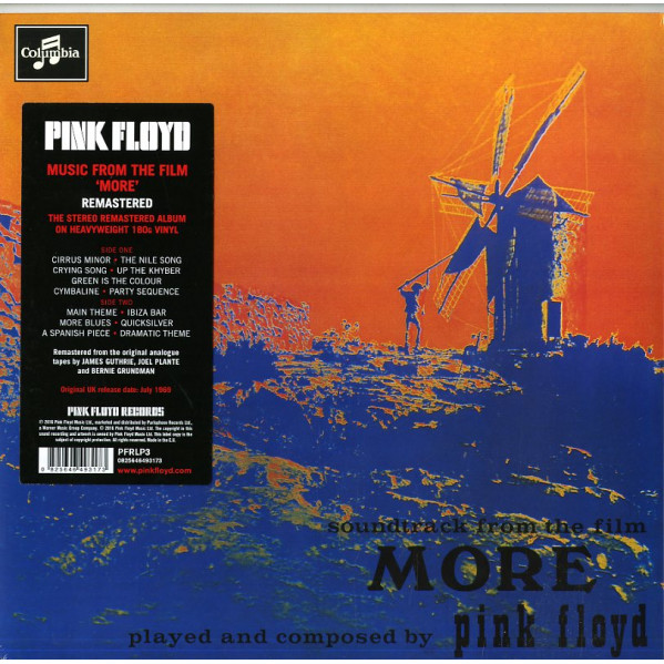 More (Original Film Sountrack) - Pink Floyd - LP