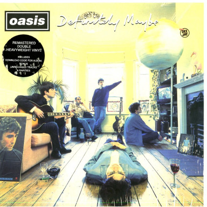 Definitely Maybe - Oasis - LP
