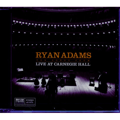 Ten Songs From Live At Carnegie Hall - Adams Ryan - CD
