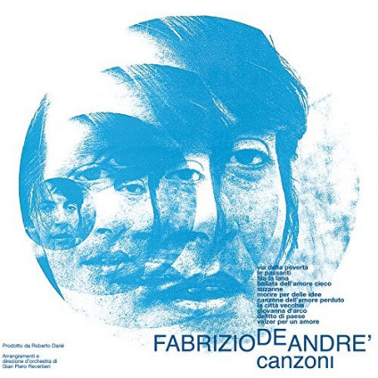 Canzoni (180 Gr. Sleeve + Printed Inner Sleeve Remastered 4Bit/192Khz) - De Andre' Fabrizio - LP