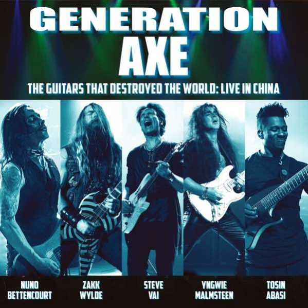 The Guitars That Destroyed The World: Live In China - Generation Axe - CD