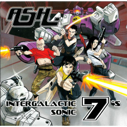 Intergalactic Sonic 7''s - Ash - CD