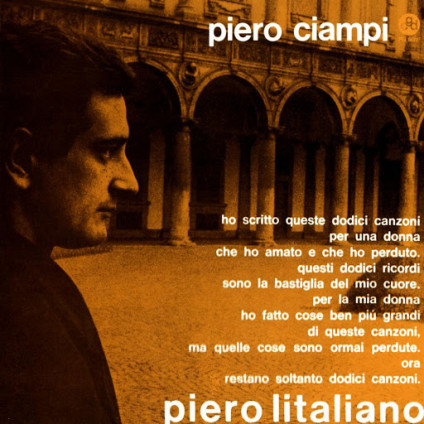 Piero L'Italiano (Remastered) (180 Gr. Vinyl Black Limited Edt.) (Rsd Indi 2020) - Ciampi Piero - LP