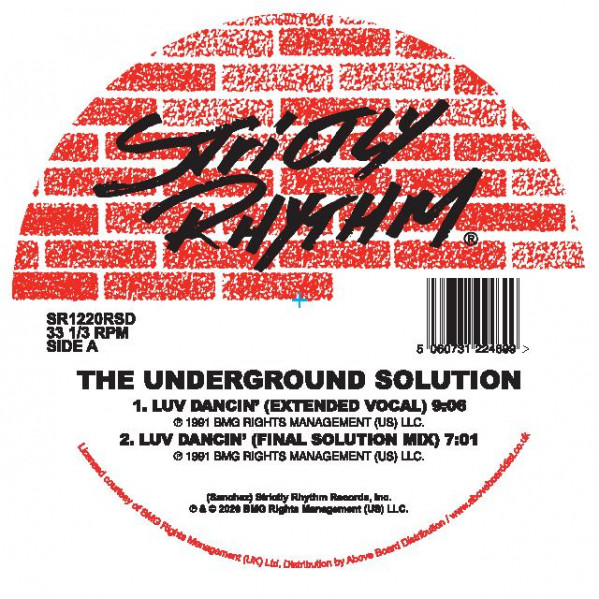 Luv Dancin (Rsd 2020) - The Underground Solution - LP