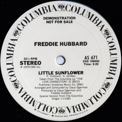 Little Sunflower Freddie Hubbard 12'' - Freddie Hubbard - 12"