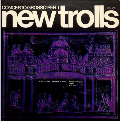 Concerto Grosso (180 Gr. Vinyl Clear Pink Limited Edt.) - New Trolls - LP