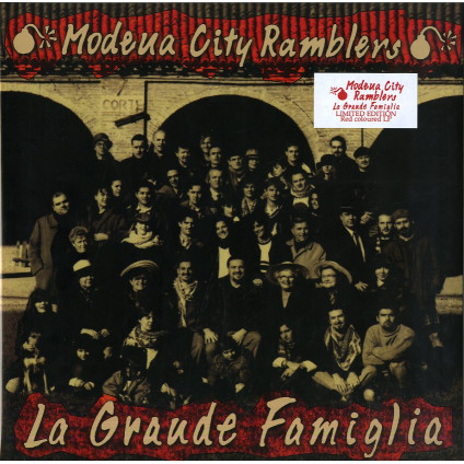 La Grande Famiglia (Limited Edt.Solid Red Gatefold) - Modena City Ramblers - LP