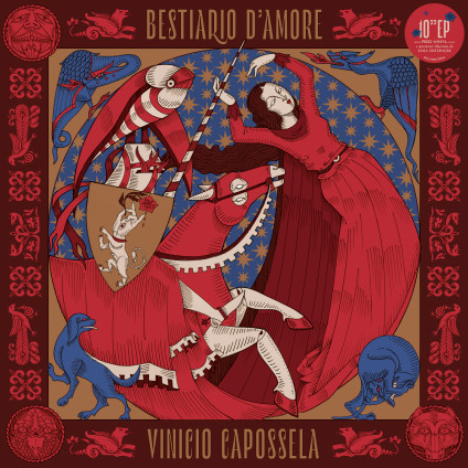 Bestiario D'Amore (10'' Ep) (Red Vynil) - Capossela Vinicio - LP+CD