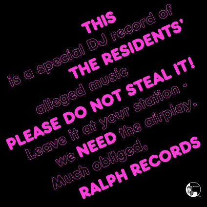 Please Do Not Steal It - Residents - LP