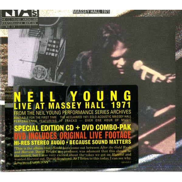 Live At Massey Hall 1971 - Neil Young - LP