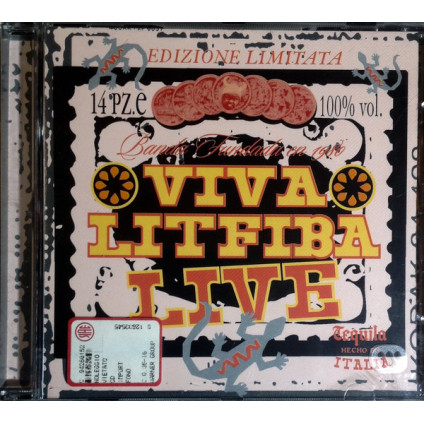 Viva Litfiba Live - Litfiba - CD
