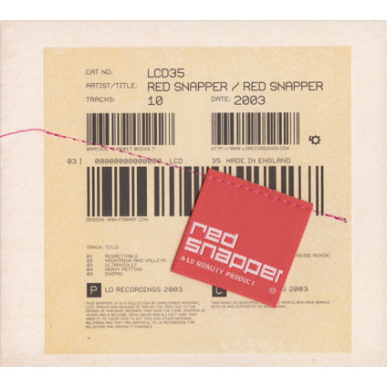 Red Snapper - Red Snapper - CD