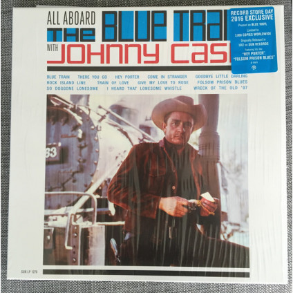 All Aboard The Blue Train - Johnny Cash - LP