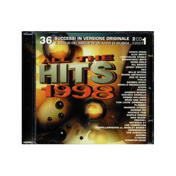 All The Hits 1998 - Various - CD