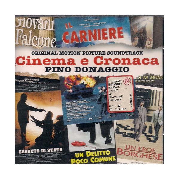 Cinema E Cronaca - Pino Donaggio - CD