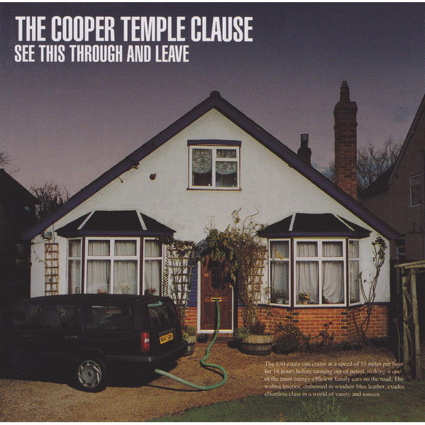 See This Through And Leave - The Cooper Temple Clause - CD