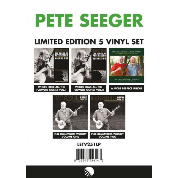 Limited Edition 5 Vinyl Set - Pete Seeger - LP