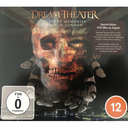 Distant Memories â¢ Live In London - Dream Theater - CD