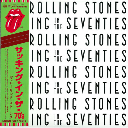 Sucking In The Seventies - The Rolling Stones - CD