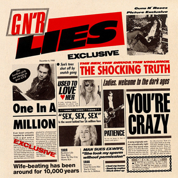 G N' R Lies - Guns N' Roses - CD