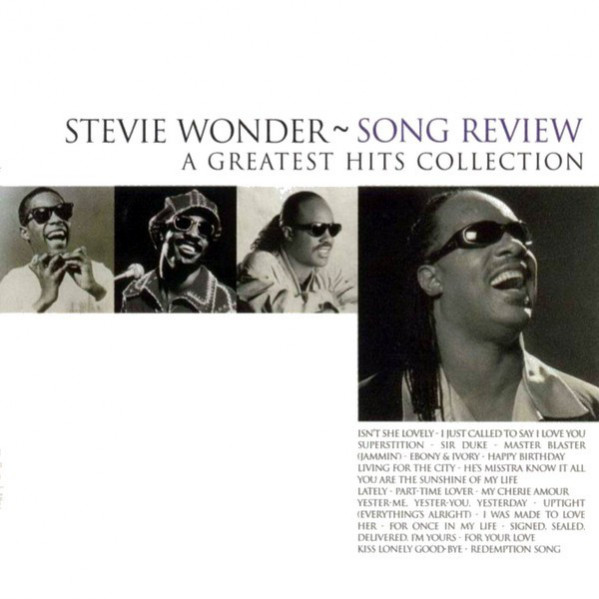 Song Review - A Greatest Hits Collection - Stevie Wonder - CD