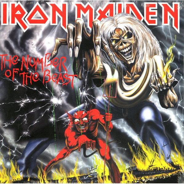 The Number Of The Beast - Iron Maiden - LP