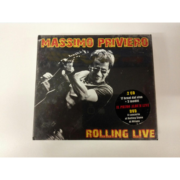 Rolling Live - Massimo Priviero - CD