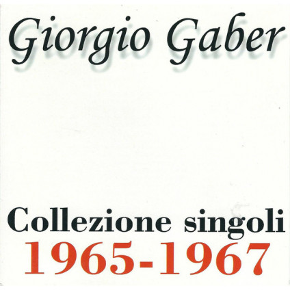 Collezione Singoli 1965-1967 - Giorgio Gaber - CD