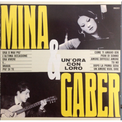 Gaber* - Mina - CD