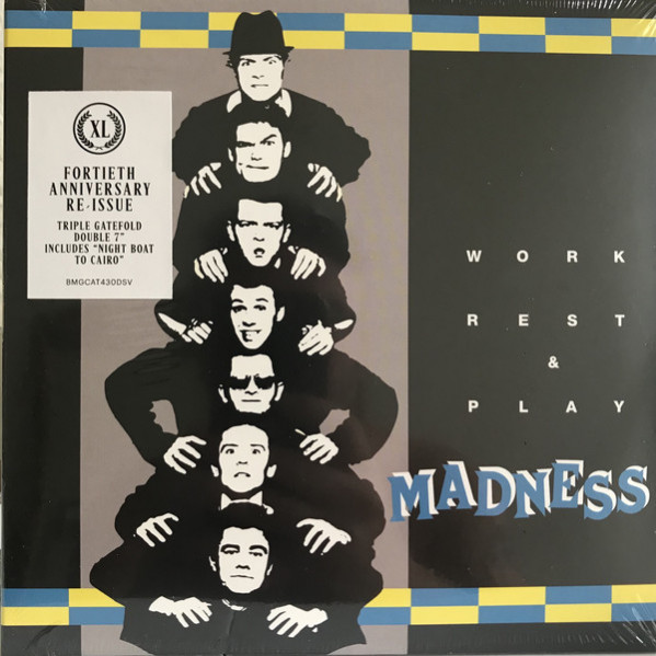 Work Rest & Play - Madness - 7"