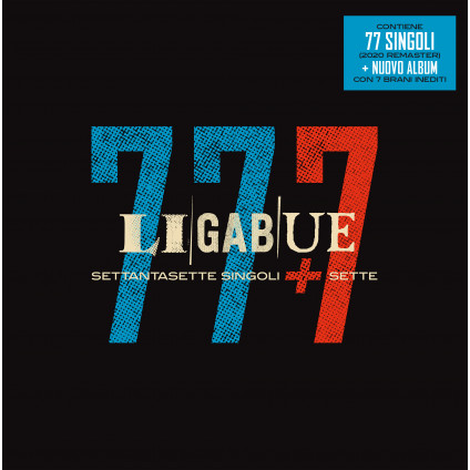 77+7 - Settantasette Singoli + Sette - Luciano Ligabue - CD