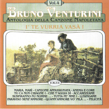 I' Te Vurria VasÃ ! - Bruno Venturini - CD