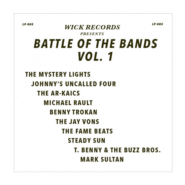 Wick Records: Battle Ofthe Bands Vol.1 - Compilation - LP