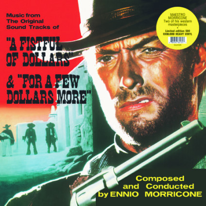 A Fistful Of Dollars & For A Few Dollars (Vinyl Color) - O. S. T. -A Fistful Of Dollars & Few Dollars( Morricone Ennio) - LP