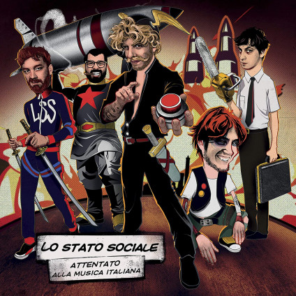 Attentato Alla Musica Italiana (Sanremo 2021) - Lo Stato Sociale - CD