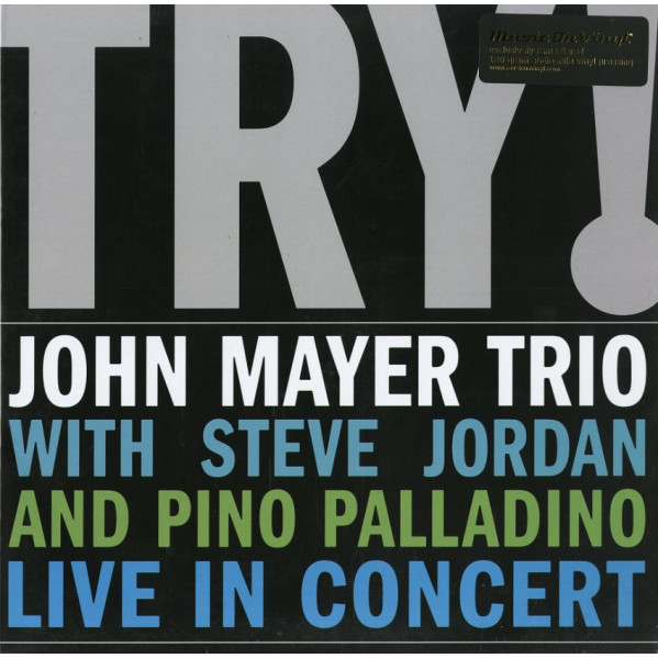 Try ! Live In Concert - Mayer John Trio - LP
